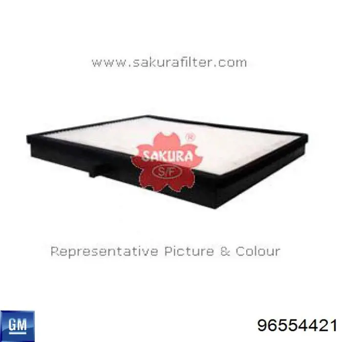 Filtro de salão General Motors 96554421 preço, a partir de 8,16 USD