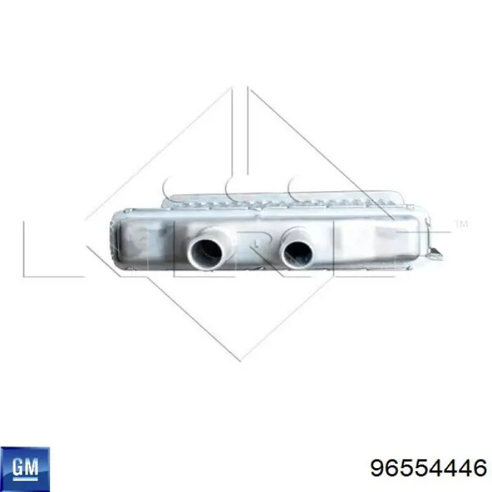 96554446 General Motors Radiador de forno (de aquecedor)