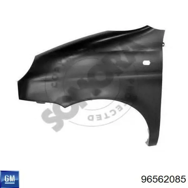 96562085 General Motors Pára-lama dianteiro esquerdo