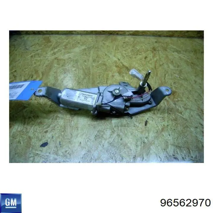 96562970 General Motors Motor de limpador pára-brisas de vidro traseiro
