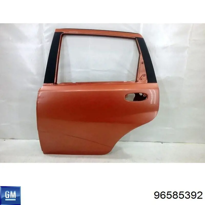 96585392 General Motors Porta traseira esquerda