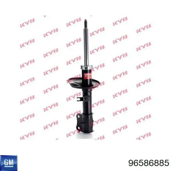 Amortecedor dianteiro esquerdo General Motors 96586885 preço, a partir de 63,79 USD