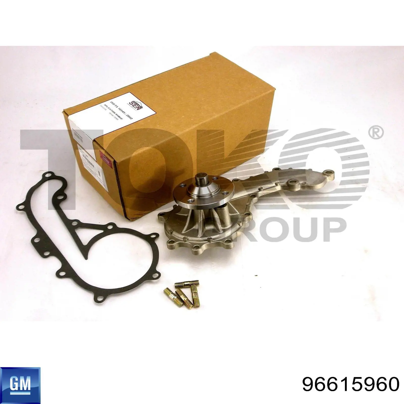 96615960 General Motors Revestimento (cobrimento) de tampa de porta-malas (de 3ª/5ª porta traseira)
