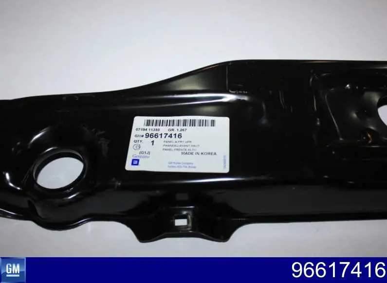 Suporte superior do radiador (painel de montagem de fixação das luzes) General Motors 96617416 preço, a partir de 22,79 USD