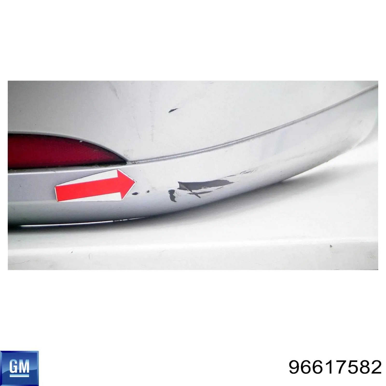 96617582 General Motors Pára-choque traseiro