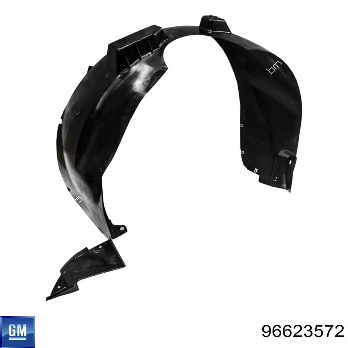 Guarda-barras direito do pára-lama dianteiro General Motors 96623572 preço, a partir de 36,69 USD