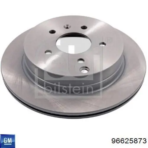 Disco do freio traseiro General Motors 96625873 preço, a partir de 60,81 USD