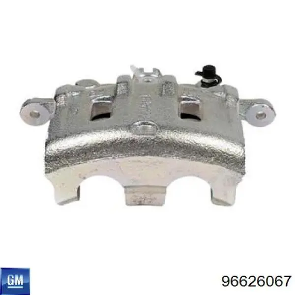 96626067 General Motors Suporte do freio dianteiro esquerdo