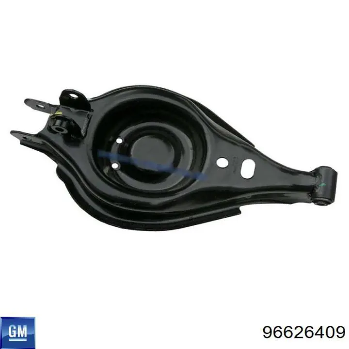 Braço oscilante inferior esquerdo de suspensão traseira General Motors 96626409 preço, a partir de 71,63 USD