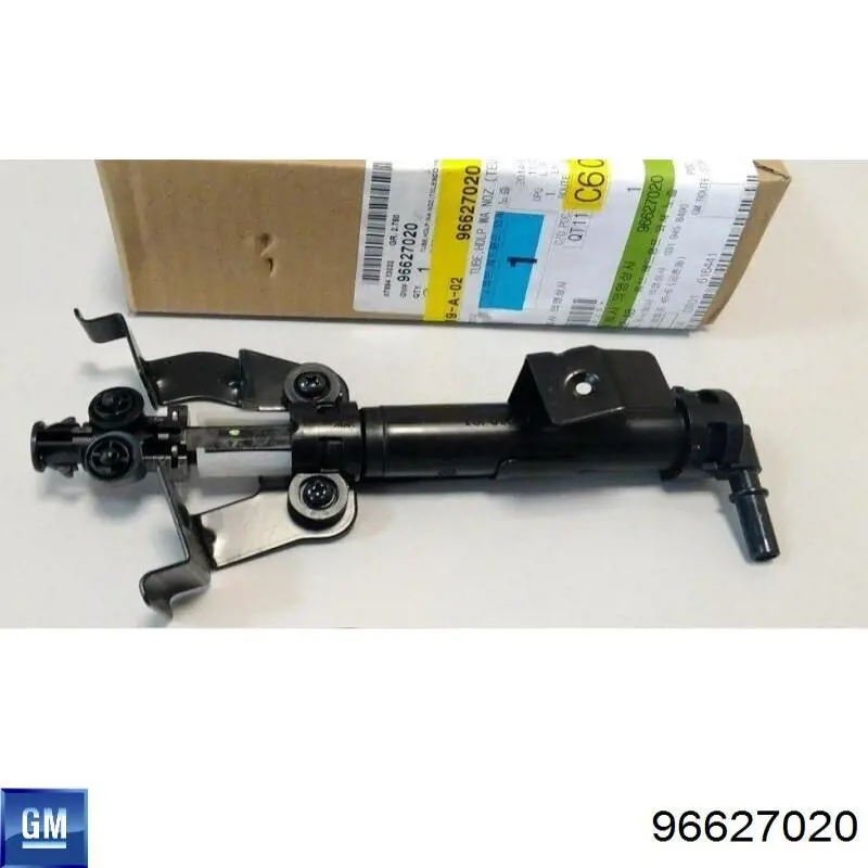 96627020 General Motors Suporte do injetor de fluido para lavador das luzes (cilindro de elevação)
