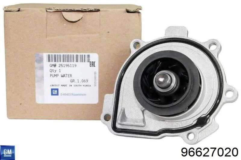 Compre 96627020 General Motors Suporte do injetor de fluido para lavador das luzes (cilindro de elevação)