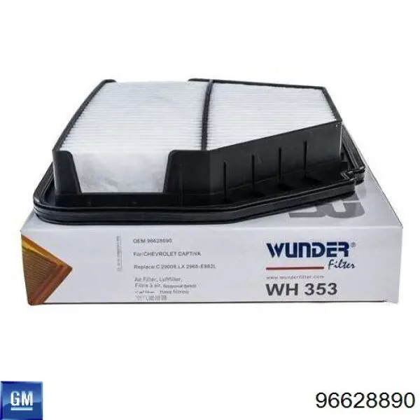 Compre 96628890 General Motors Filtro de ar