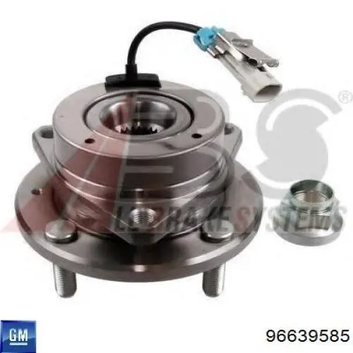 96639585 General Motors Cubo dianteiro