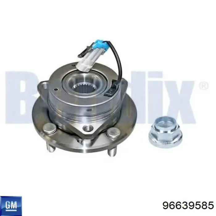 Cubo dianteiro General Motors 96639585 preço, a partir de 122,75 USD