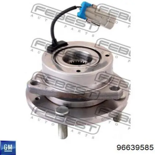 Compre 96639585 General Motors Cubo dianteiro