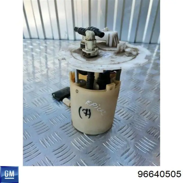 96640505 General Motors Módulo de bomba de combustível com sensor do nível de combustível