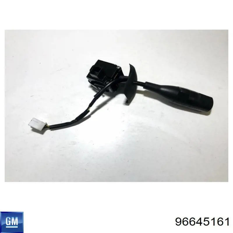96645161 General Motors Comutador esquerdo instalado na coluna da direção