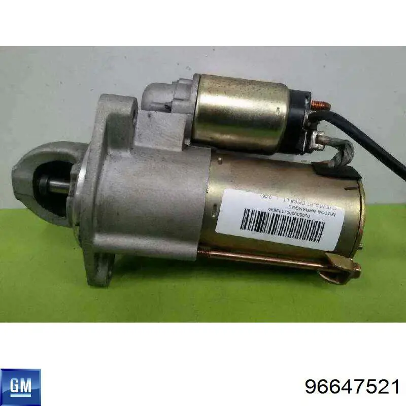 96647521 General Motors Motor de arranco