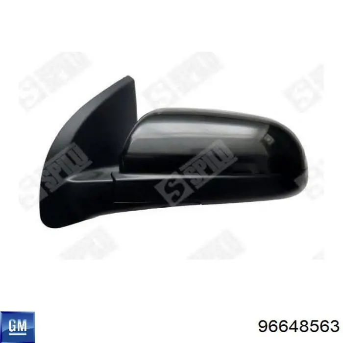 96648563 General Motors Espelho de retrovisão esquerdo