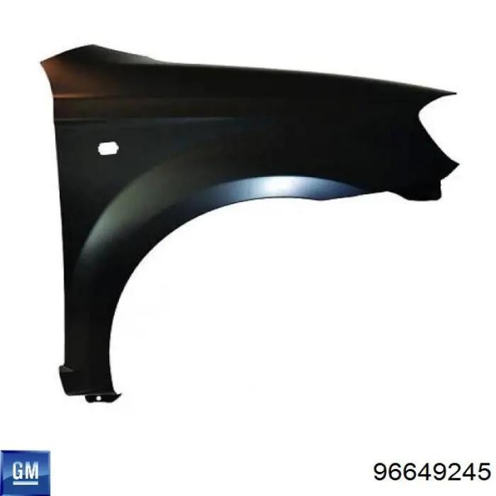 96649245 General Motors Pára-lama dianteiro esquerdo