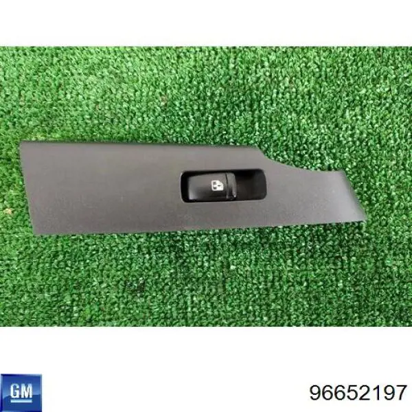 96652197 General Motors Botão traseiro direito de ativação de motor de acionamento de vidro