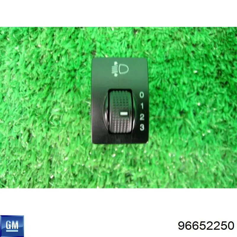 96652250 General Motors Botão (regulador) de corretor das luzes