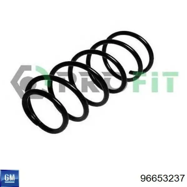 Mola dianteira General Motors 96653237 preço, a partir de 27,47 USD