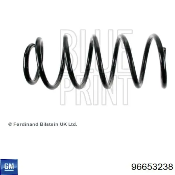 Mola dianteira General Motors 96653238 preço, a partir de 38,75 USD