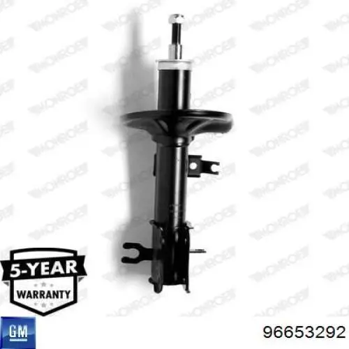 Compre 96653292 General Motors Amortecedor dianteiro direito