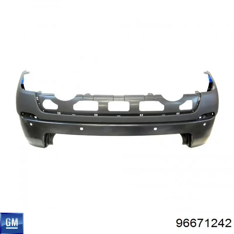 96671242 General Motors Pára-choque traseiro