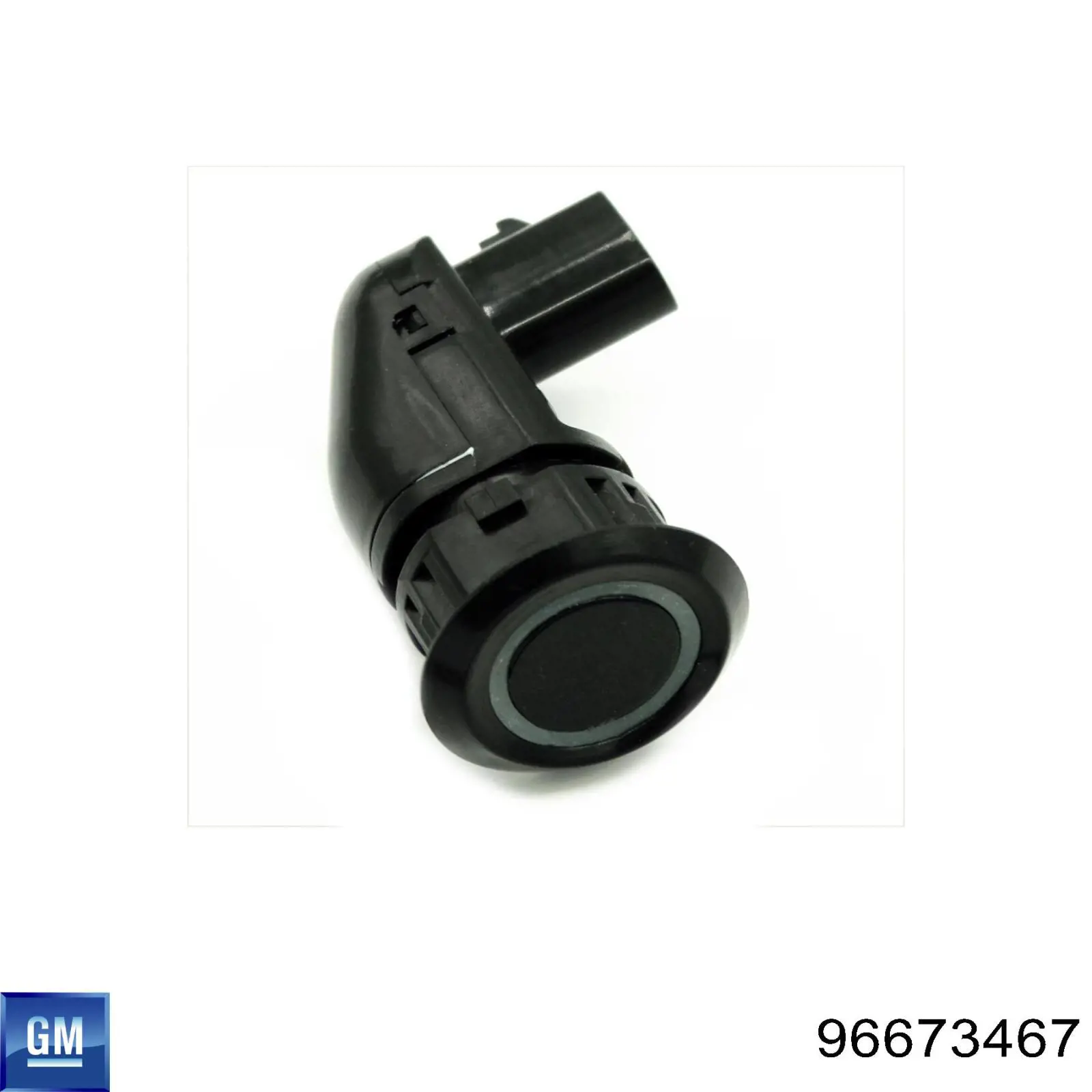 Compre 96673467 General Motors Sensor traseiro de sinalização de estacionamento (sensor de estacionamento)