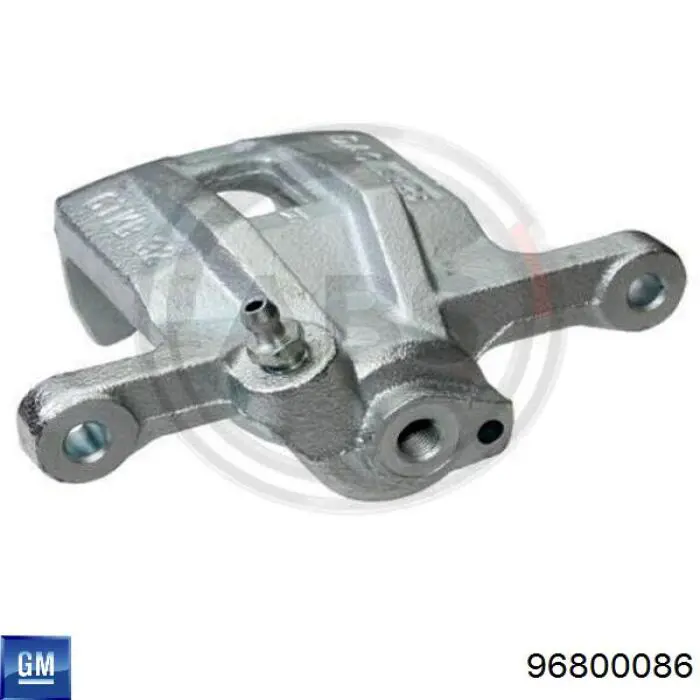 Suporte do freio traseiro direito General Motors 96800086 preço, a partir de 73,21 USD