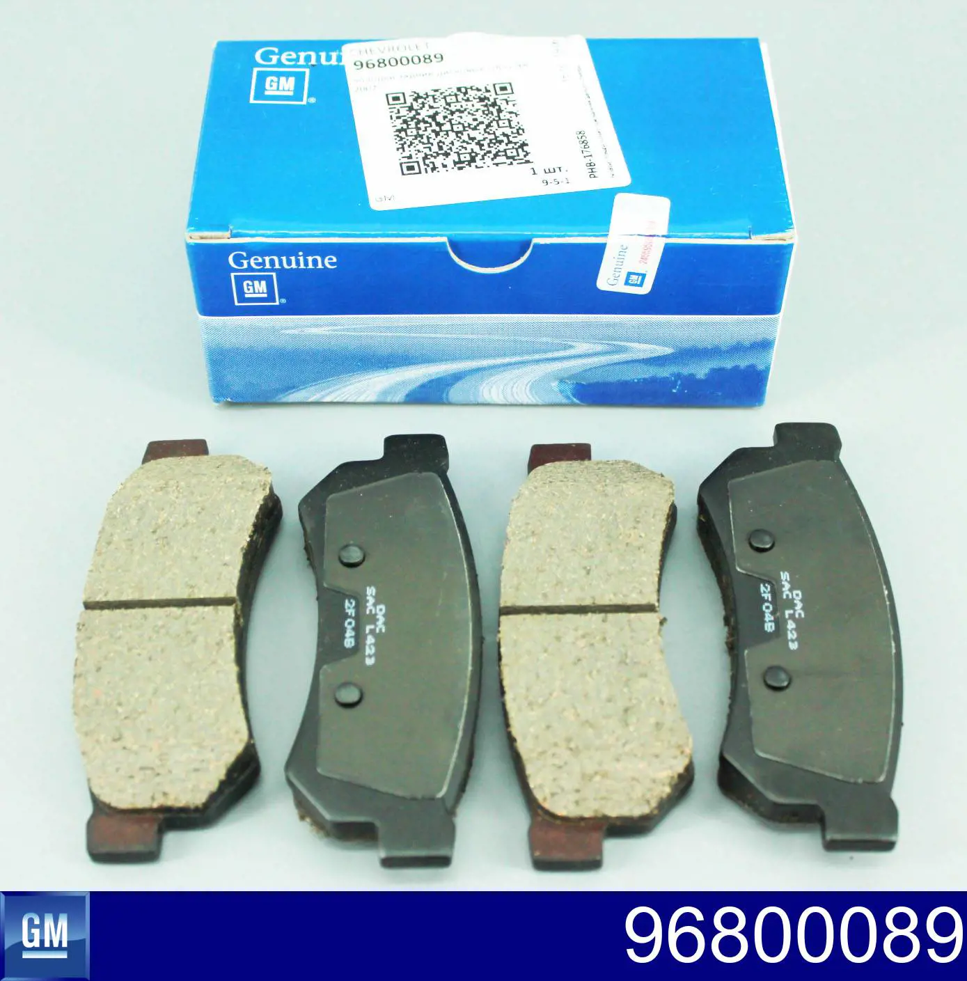 Sapatas do freio traseiras de disco General Motors 96800089 preço, a partir de 22,33 USD