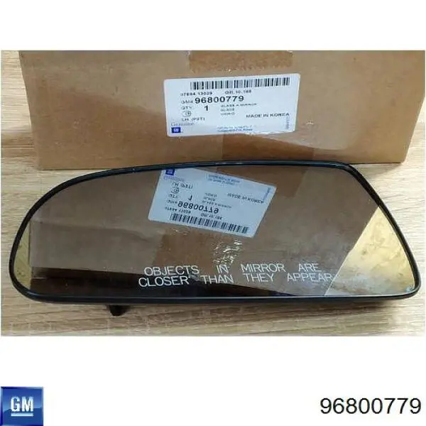 Compre 96800779 General Motors Elemento espelhado do espelho de retrovisão esquerdo