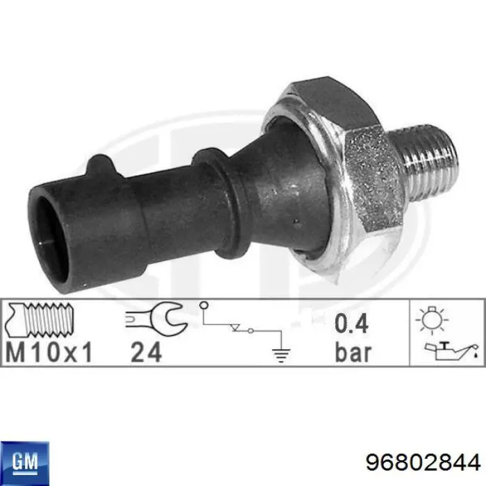 Sensor de pressão de óleo General Motors 96802844 preço, a partir de 5,67 USD
