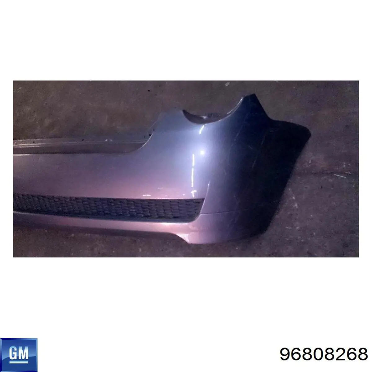 96808268 General Motors Pára-choque traseiro