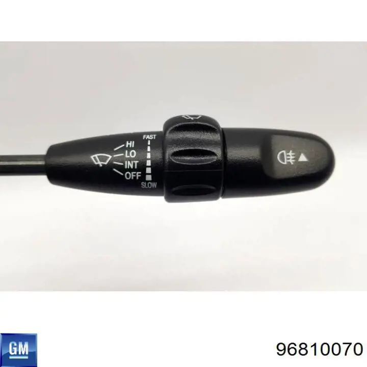 96810070 General Motors Comutador direito instalado na coluna da direção