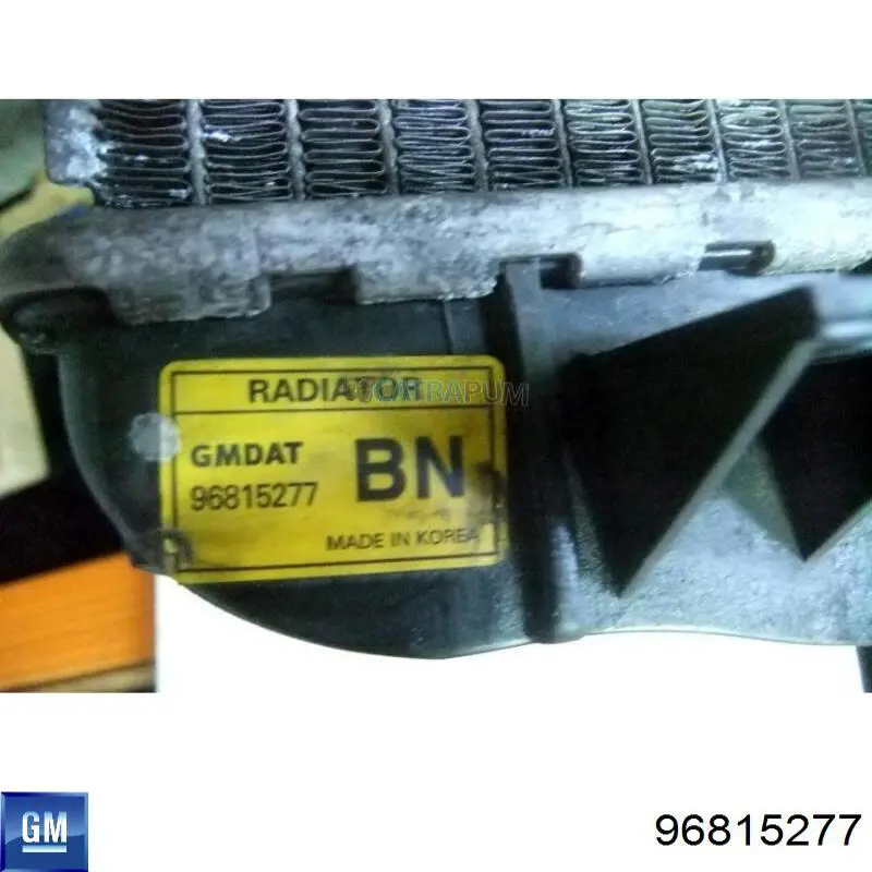 Compre 96815277 General Motors Radiador de esfriamento de motor
