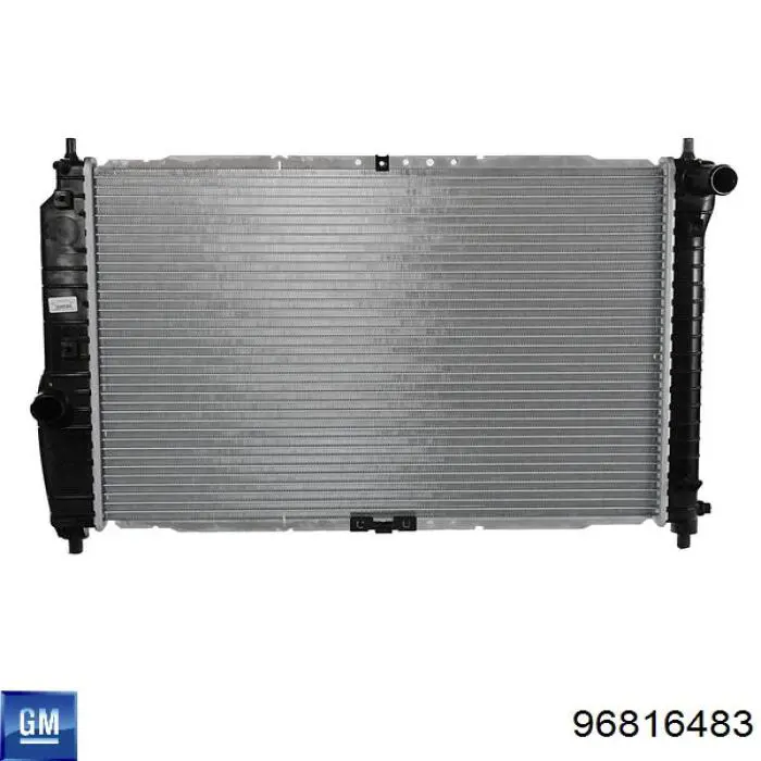 96816483 General Motors Radiador de esfriamento de motor