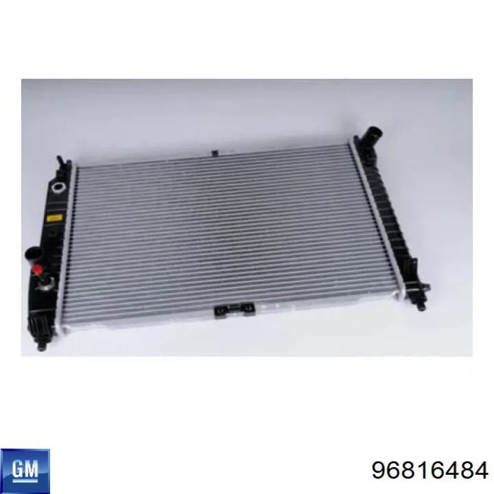 96816484 General Motors Radiador de esfriamento de motor