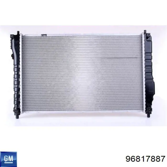 Radiador de esfriamento de motor General Motors 96817887 preço, a partir de 68,22 USD