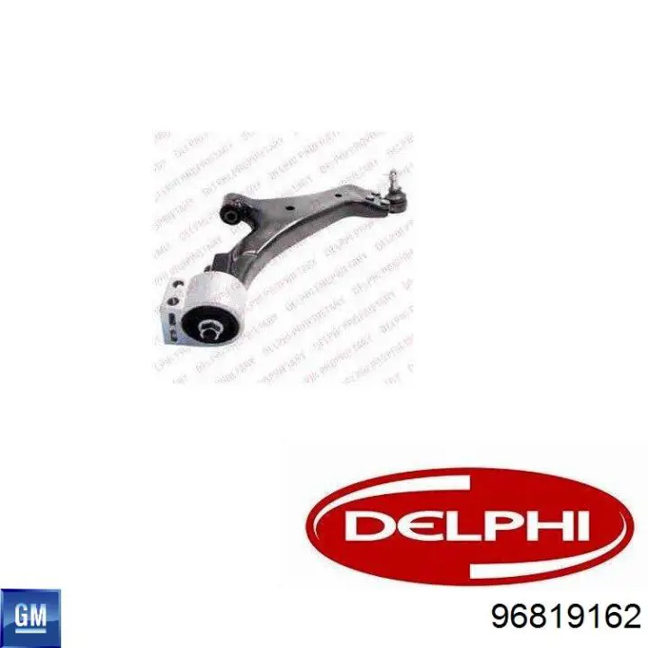 Braço oscilante inferior direito de suspensão dianteira General Motors 96819162 preço, a partir de 78,32 USD