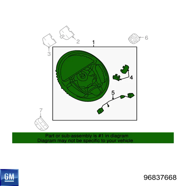 96837668 General Motors Volante