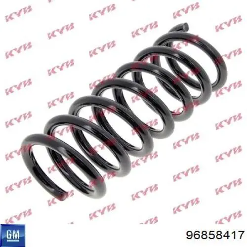 96858417 General Motors Mola traseira