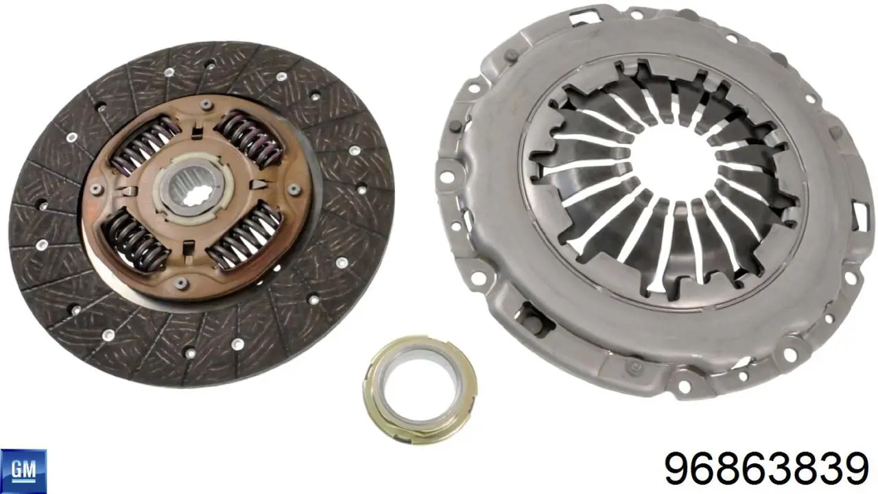 Compre 96863839 General Motors Cesta de embraiagem