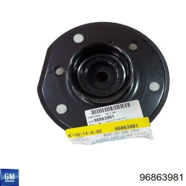 96863981 General Motors Suporte de amortecedor dianteiro