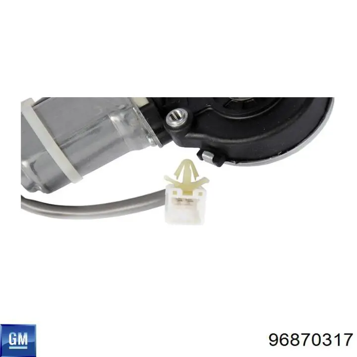 Motor de acionamento de vidro da porta dianteira direita General Motors 96870317 preço, a partir de 54,48 USD