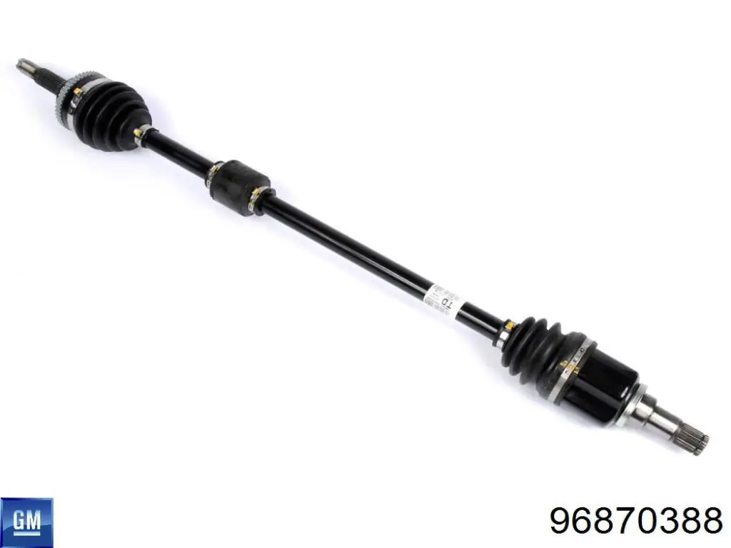 Compre 96870388 General Motors Semieixo (acionador) dianteiro direito