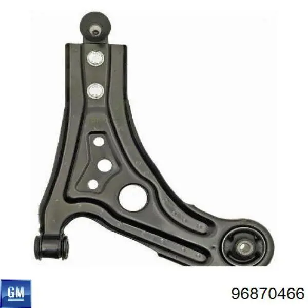Braço oscilante inferior direito de suspensão dianteira General Motors 96870466 preço, a partir de 71,74 USD