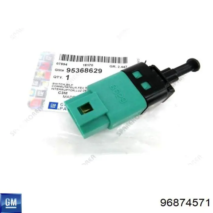 Sensor de ativação do sinal de parada General Motors 96874571 preço, a partir de 16,80 USD